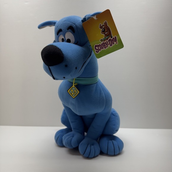 Toy Factory Blue Scooby Doo Sitting 14" Plush Stuffed Toy - Picture 2 of 6